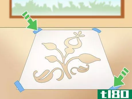 Image titled Decorate Furniture with a Stencil Step 7