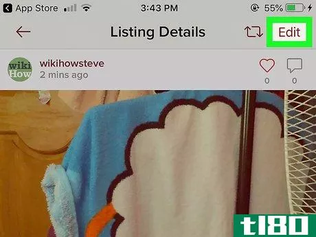 Image titled Delete a Listing on Poshmark on iPhone or iPad Step 5