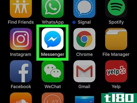 Image titled Delete a Messenger Account on iPhone or iPad Step 1
