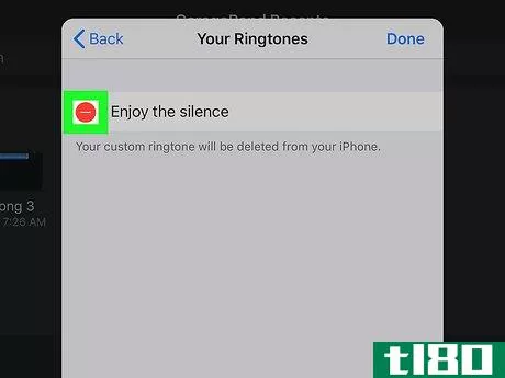 Image titled Delete a Ringtone Made by GarageBand Step 4