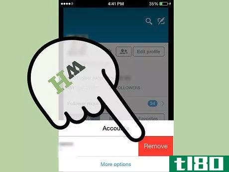 Image titled Delete a Twitter Account from the Twitter for iPhone App Step 6