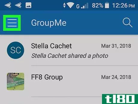 Image titled Delete Contacts on GroupMe on Android Step 2