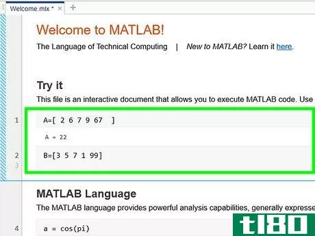 Image titled Define, Add, and Subtract Matrices in MATLAB Step 7