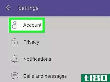 Image titled Delete a Viber Account on Android Step 4