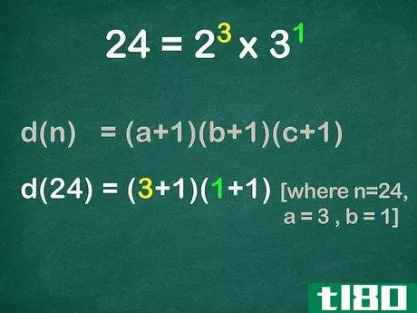 d(24)=(3+1)(1+1)