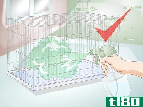 Image titled Disinfect a Finch Cage Step 6