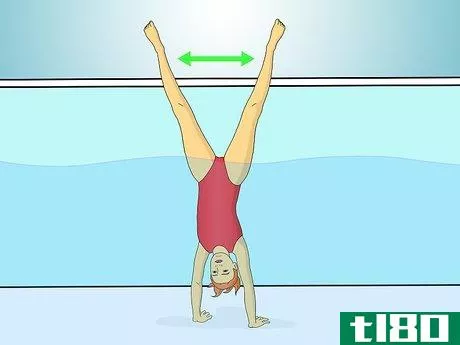 Image titled Do a Handstand in the Pool Step 10