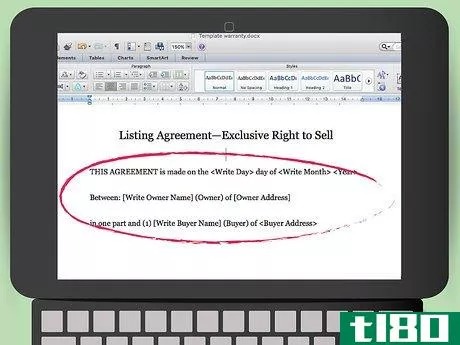 Image titled Draft a Broker Listing Agreement Step 4