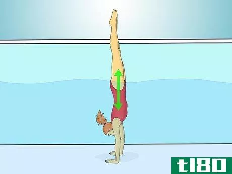 Image titled Do a Handstand in the Pool Step 5