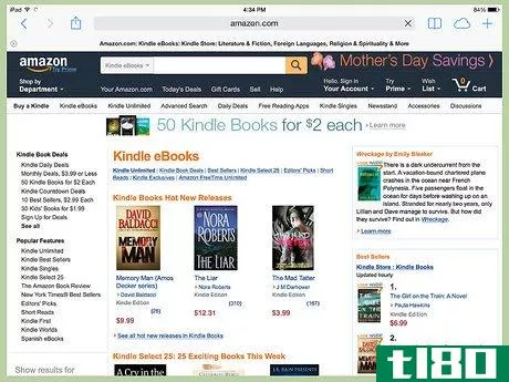 Image titled Download Kindle Books on an iPad Step 11