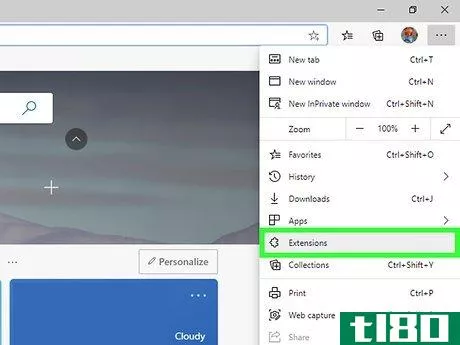 Image titled Download Extensions for Microsoft Edge Step 1