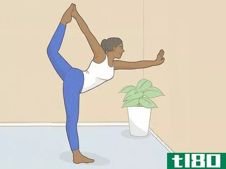 Image titled Do the Dancer's Pose in Yoga Step 8