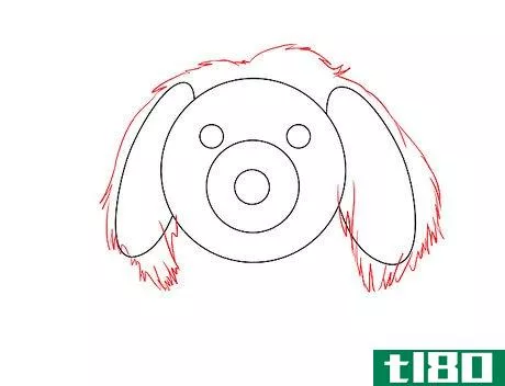 Image titled Draw a Cute Maltese Dog Face Step 7