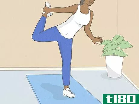 Image titled Do the Dancer's Pose in Yoga Step 3