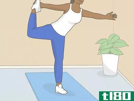 Image titled Do the Dancer's Pose in Yoga Step 4