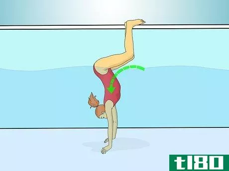 Image titled Do a Handstand in the Pool Step 3