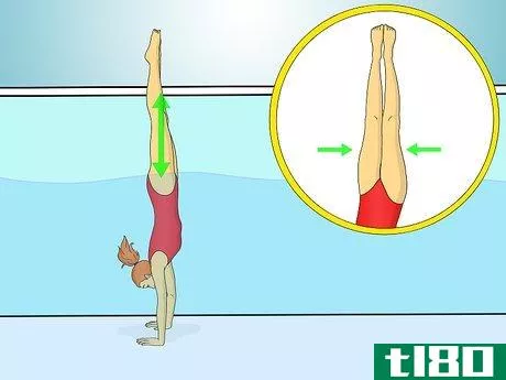 Image titled Do a Handstand in the Pool Step 8