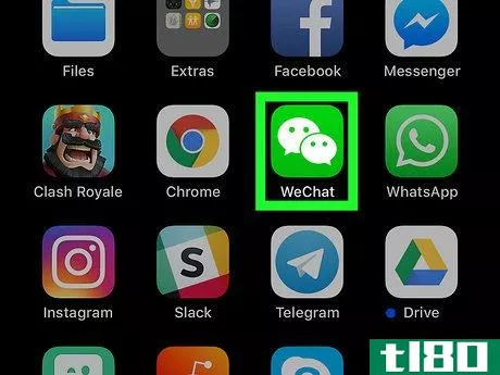 Image titled Download WeChat Videos on an iPhone or iPad Step 1