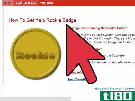 Image titled Earn Badges on Yelp Step 3