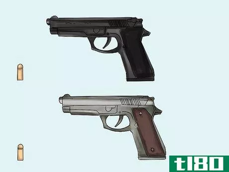 Image titled Dual Wield Pistols (Handguns) Step 1