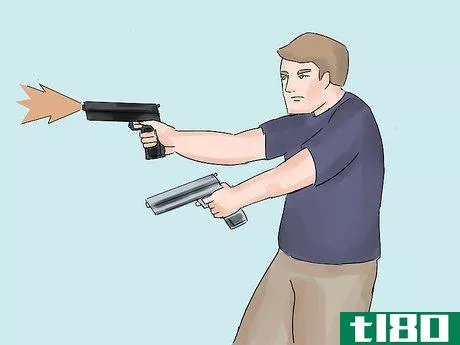 Image titled Dual Wield Pistols (Handguns) Step 6