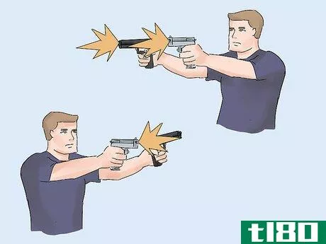 Image titled Dual Wield Pistols (Handguns) Step 5
