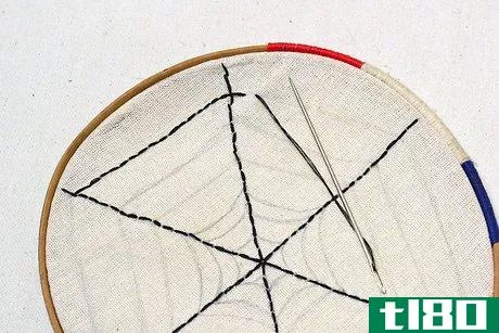 Image titled Embroider a Spider Web Step 9