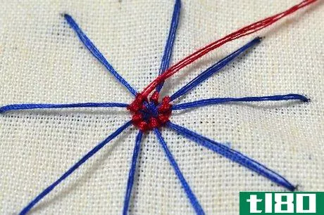 Image titled Embroider a Spider Web Step 22