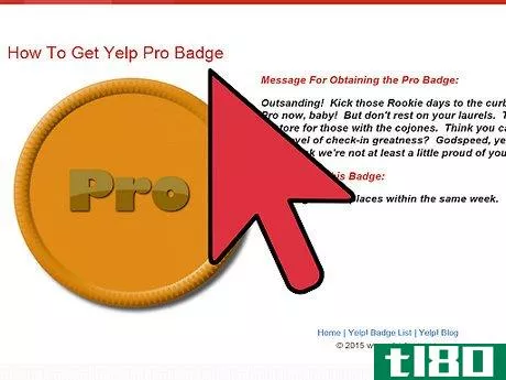 Image titled Earn Badges on Yelp Step 6