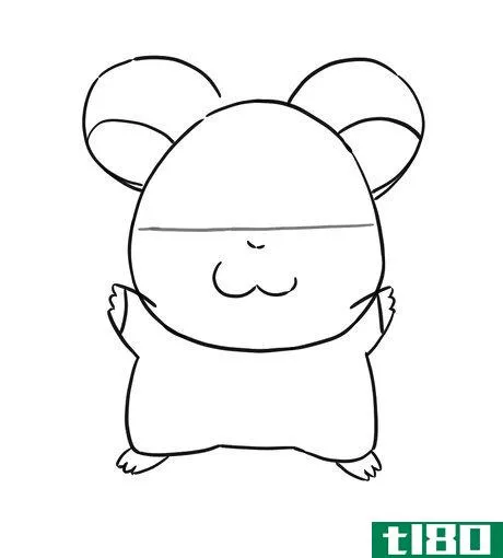 Image titled Draw Hamtaro's ears Step 5