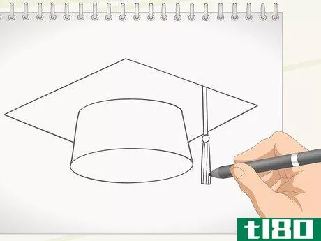 Image titled Draw a Graduation Cap Step 12