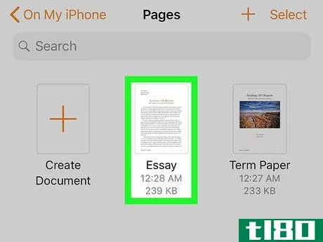 Image titled Edit Documents on iPhone Step 13