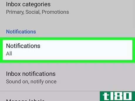 Image titled Enable High Priority Gmail Notifications on Android Step 5