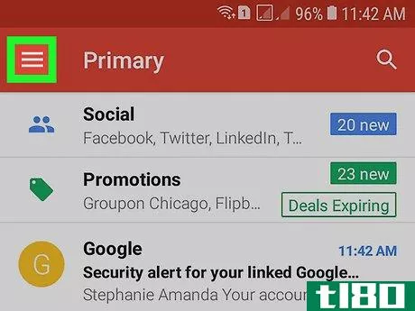 Image titled Enable High Priority Gmail Notifications on Android Step 2