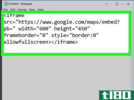 Image titled Embed a Google Map in HTML Step 7