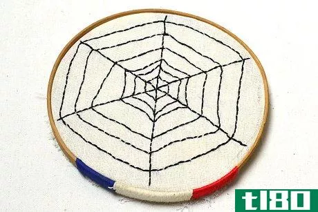 Image titled Embroider a Spider Web Step 12