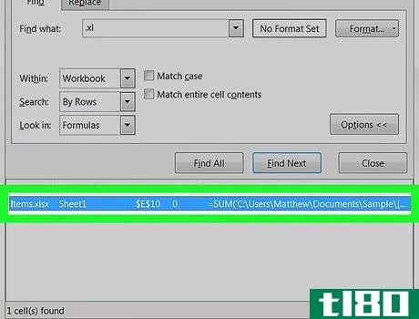 Image titled Find External Links in Excel on PC or Mac Step 9