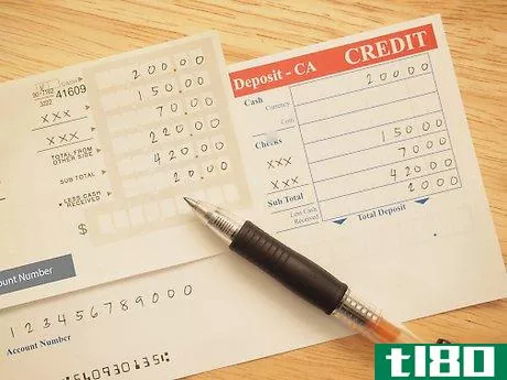 Image titled Fill out a Checking Deposit Slip Step 11