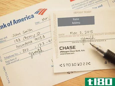 Image titled Fill out a Checking Deposit Slip Step 6
