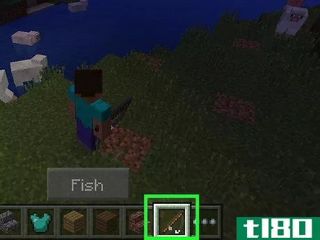 Image titled Fish in Minecraft Step 2