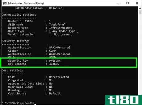 Image titled Find the WiFi Password of a Past Connection Using Command Prompt (CMD) Step 5