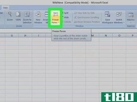 Image titled Freeze More than One Column in Excel Step 4