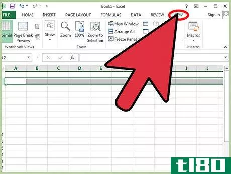 Image titled Freeze (Lock in Place) a Cell in Excel Step 2