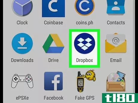 Image titled Get Notified to Changes of a Dropbox on Android Step 1
