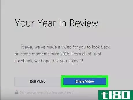 Image titled Get Your Year in Review on Facebook Step 7
