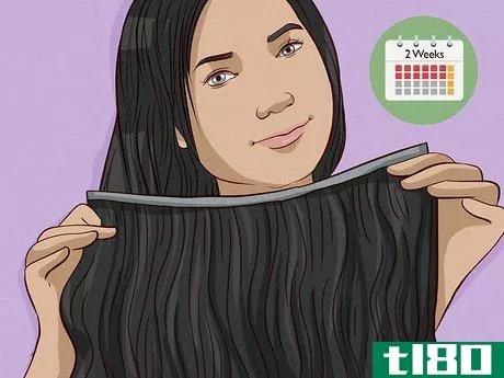 Image titled Glue Hair Extensions Step 22