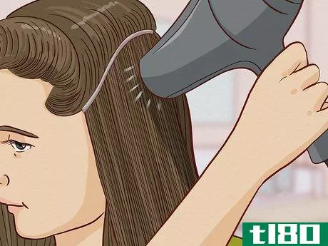 Image titled Glue Hair Extensions Step 14