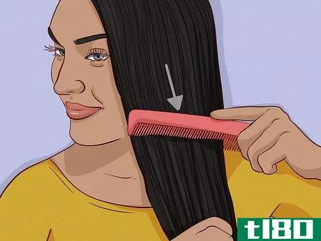 Image titled Glue Hair Extensions Step 20