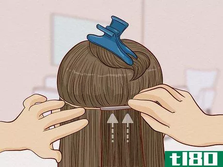 Image titled Glue Hair Extensions Step 15