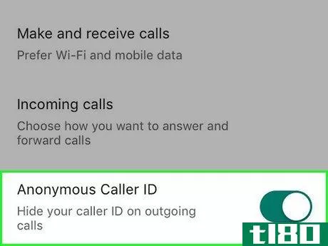 Image titled Hide Your Caller ID on Android Step 17